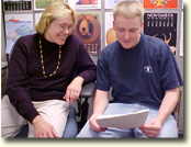 Education Specialist with a student