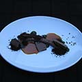 Chocolate:thyme, caramel, smoke