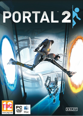 Portal 2 video game cover