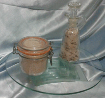 Large and medium bath salts