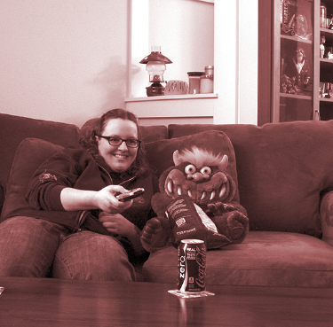 Jess and her monster friend