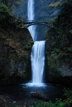 Multnomah Falls Evening