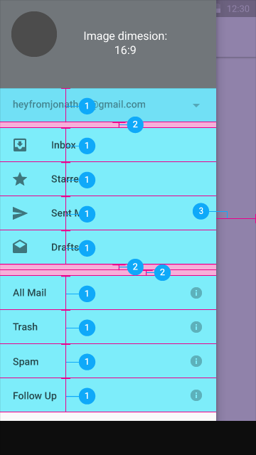 Keylines and Spacing on Mobile